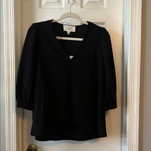 Tuckernuck Pomander Place Hollis Top Black size medium